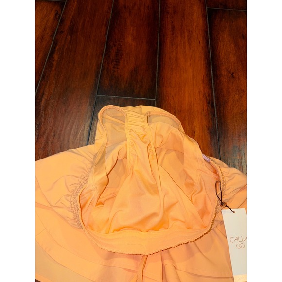 CALIA Womens Size XXL 3X Peach High Rise Step Up Running Shorts Liner $48 - Picture 5 of 12